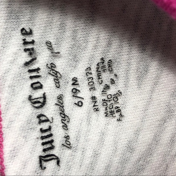 🌈5/$20 Juicy Couture footsie - Picture 4 of 5
